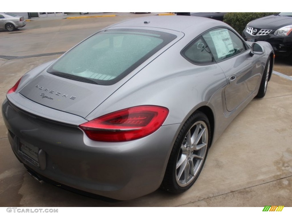 2014 Cayman  - GT Silver Metallic / Black photo #7