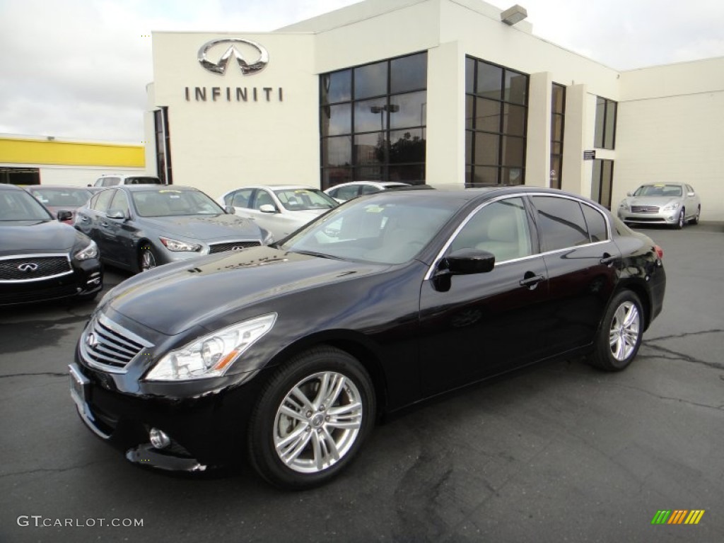 Malbec Black 2012 Infiniti G 37 Journey Sedan Exterior Photo #89494764