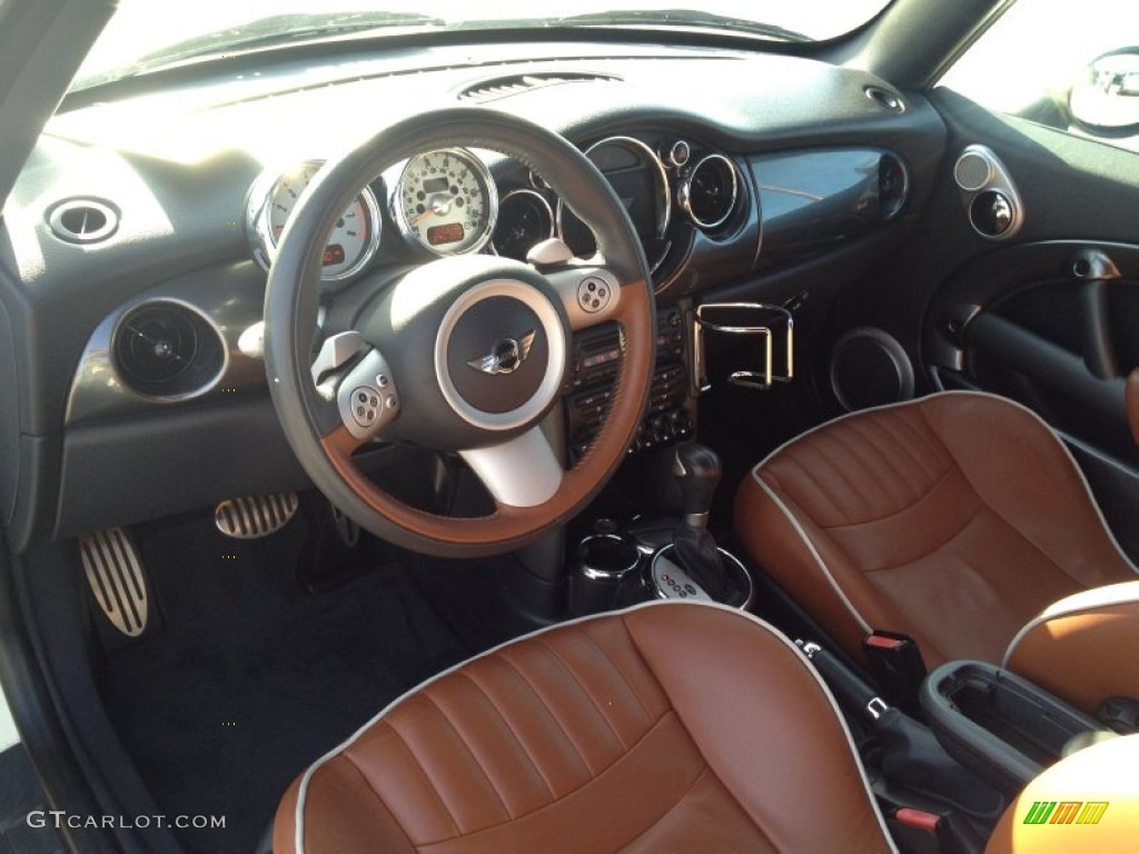 Cordoba Beige Interior 2008 Mini Cooper S Convertible Sidewalk Edition Photo #89494789