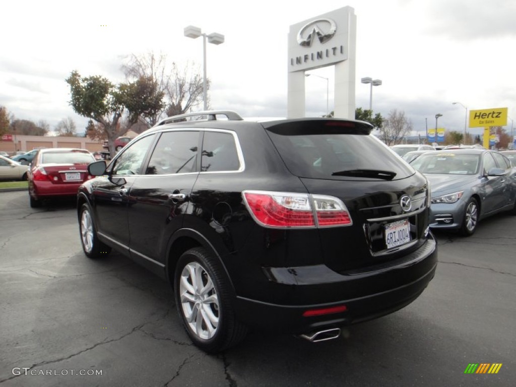 2011 CX-9 Grand Touring AWD - Brilliant Black / Sand photo #6