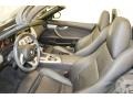 2012 BMW Z4 Black Interior Front Seat Photo