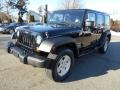 2012 Black Forest Green Pearl Jeep Wrangler Unlimited Sport 4x4  photo #8