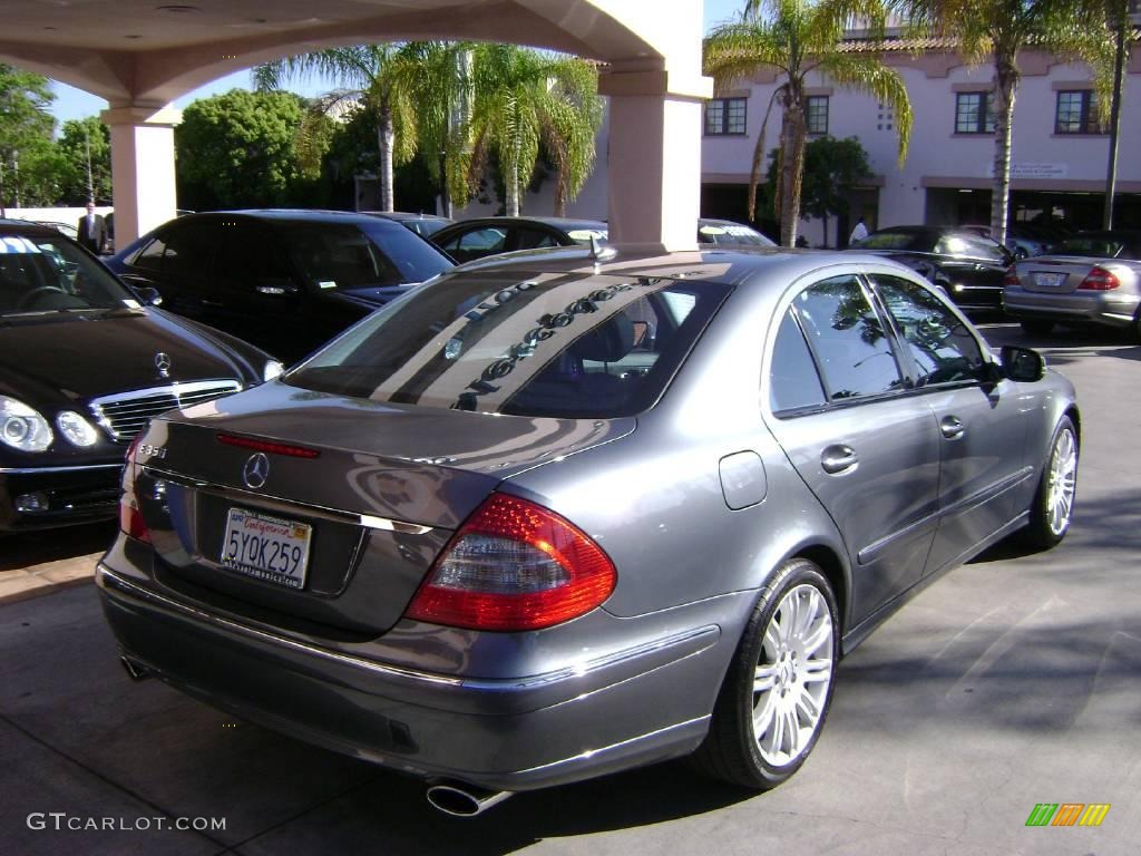 2007 E 350 Sedan - Flint Grey Metallic / Black photo #3