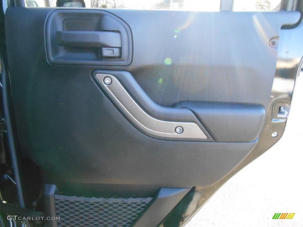 2012 Wrangler Unlimited Sport 4x4 - Black Forest Green Pearl / Black photo #22