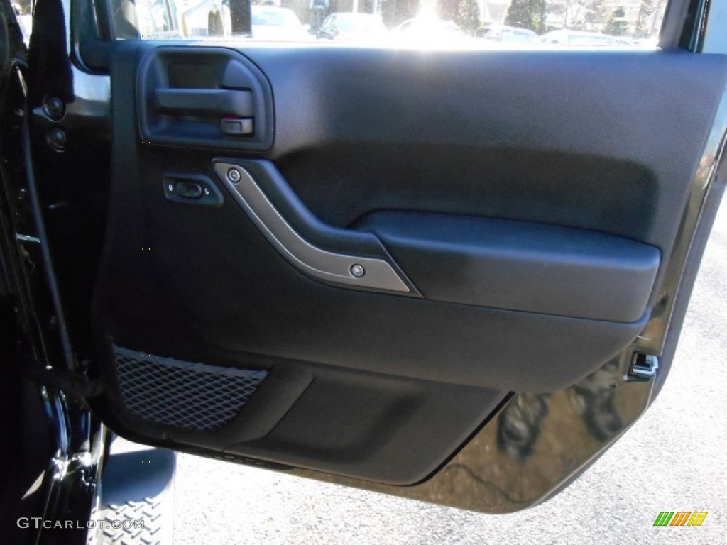 2012 Wrangler Unlimited Sport 4x4 - Black Forest Green Pearl / Black photo #24