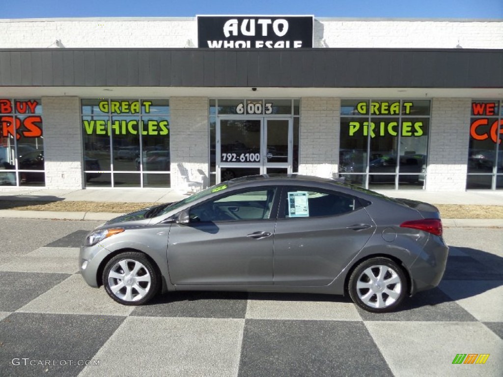 2013 Elantra Limited - Gray / Gray photo #1