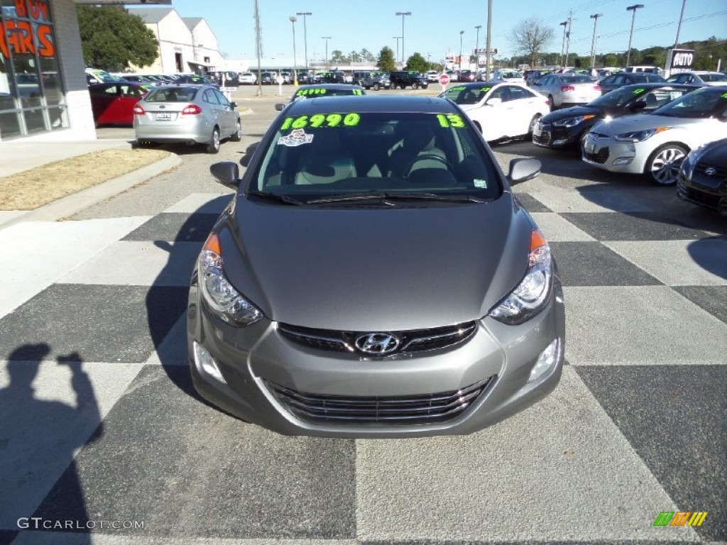 2013 Elantra Limited - Gray / Gray photo #2