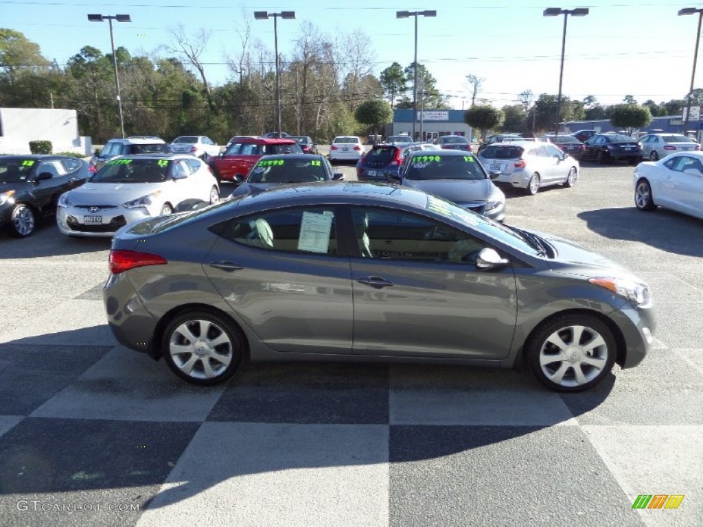 2013 Elantra Limited - Gray / Gray photo #3