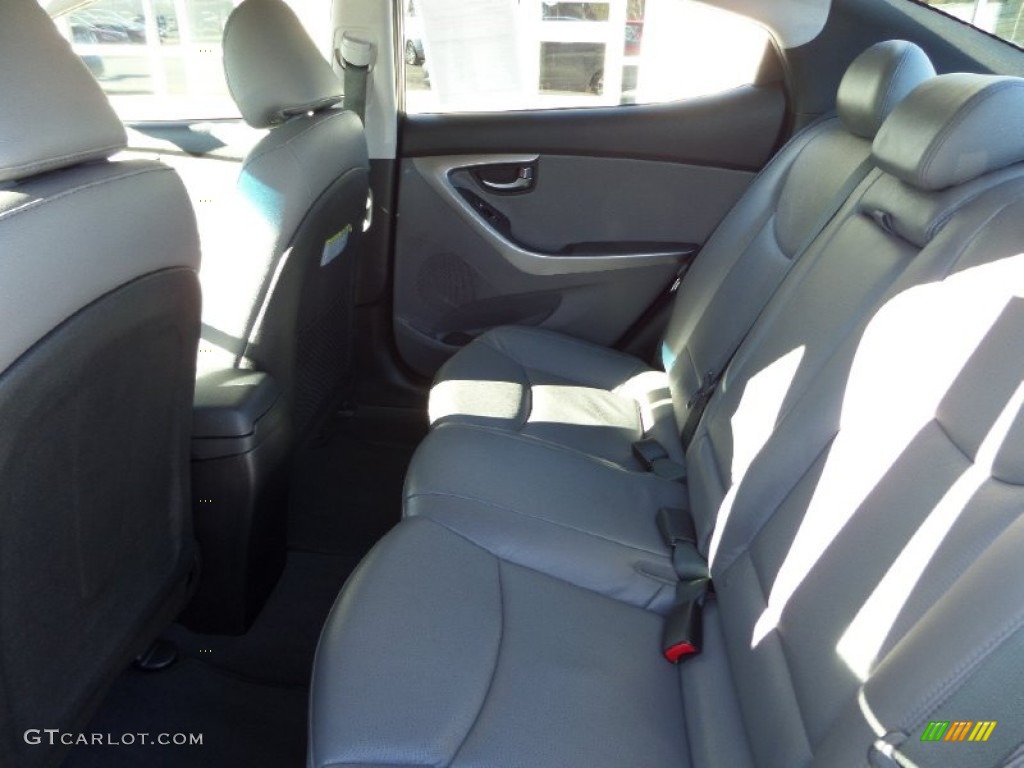 2013 Elantra Limited - Gray / Gray photo #12