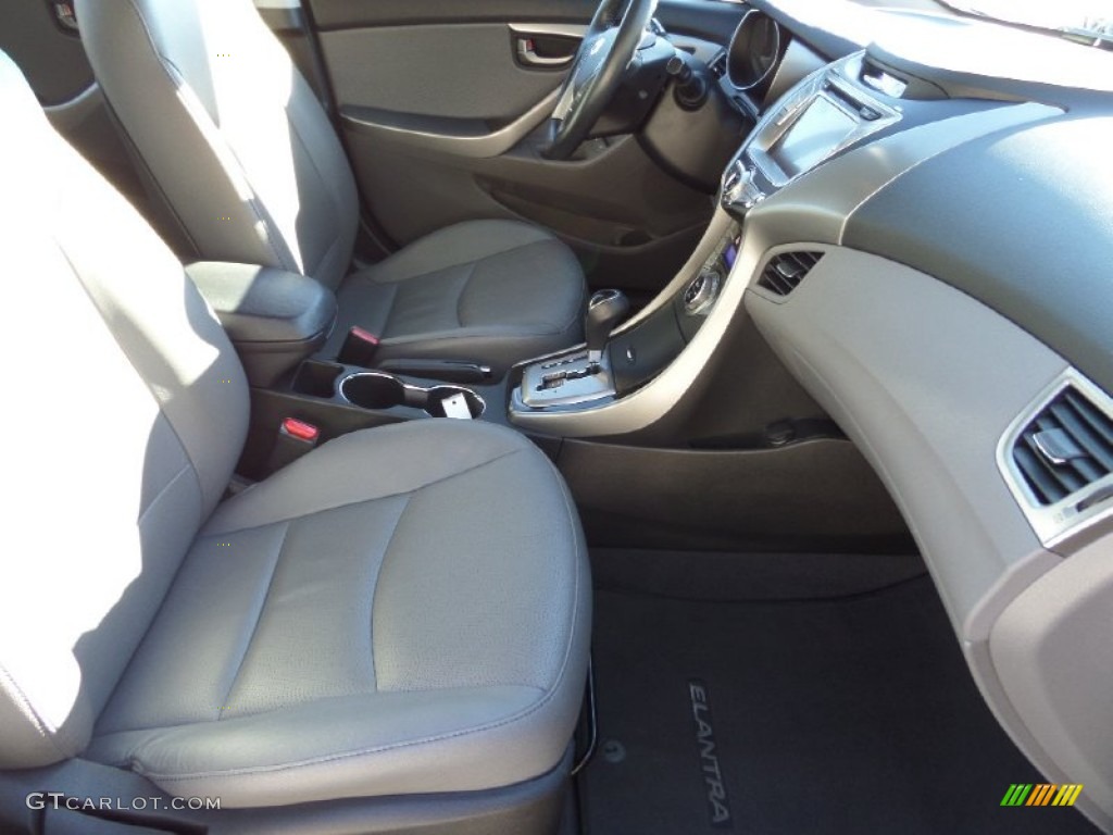 2013 Elantra Limited - Gray / Gray photo #13