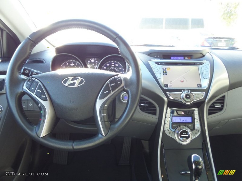 2013 Elantra Limited - Gray / Gray photo #15