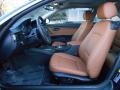 Saddle Brown Front Seat Photo for 2013 BMW 3 Series #89497537