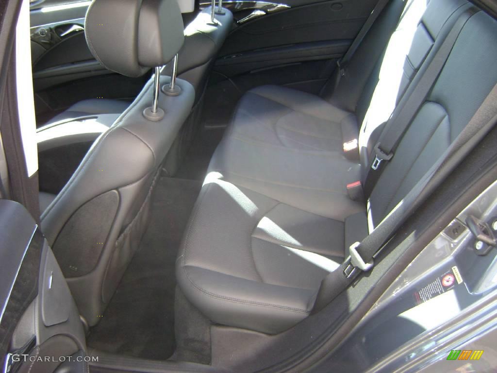 2007 E 350 Sedan - Flint Grey Metallic / Black photo #17