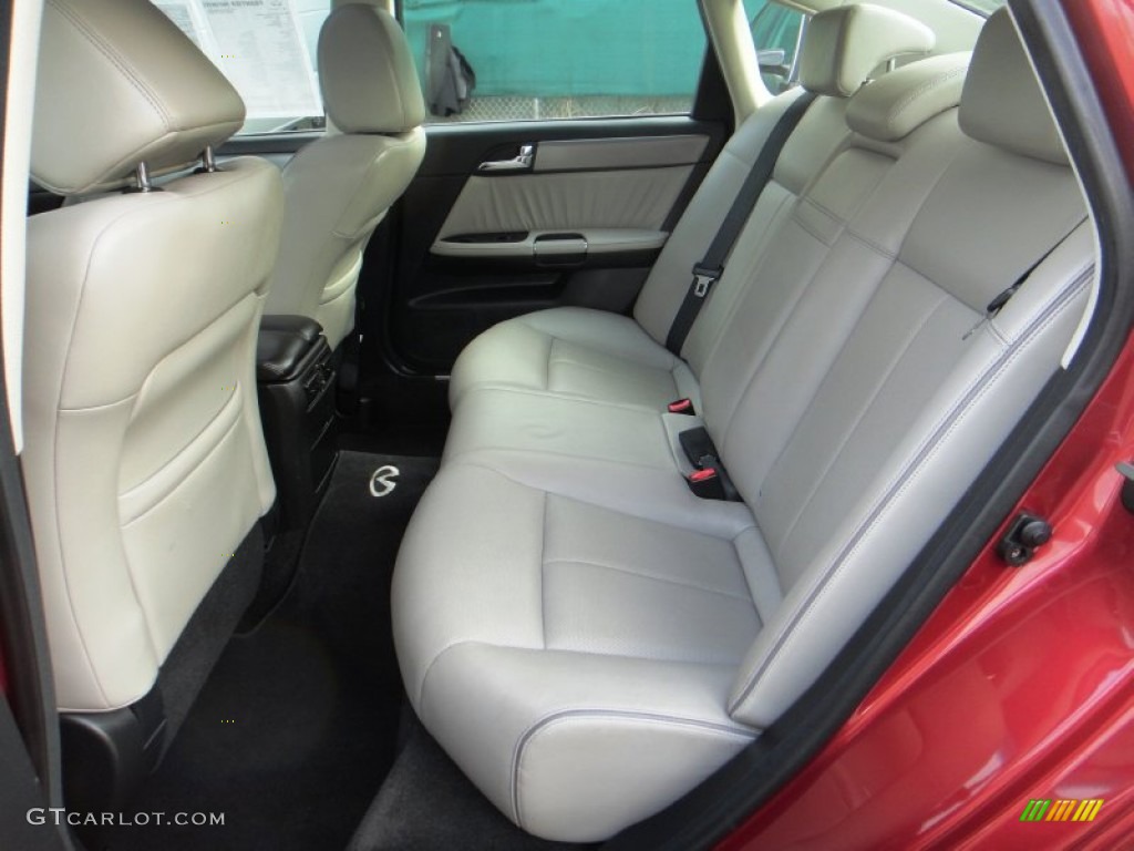 2006 Infiniti M 35 Sport Sedan Rear Seat Photos