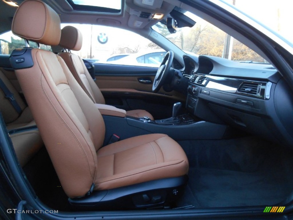 Saddle Brown Interior 2013 BMW 3 Series 335i xDrive Coupe Photo #89497864