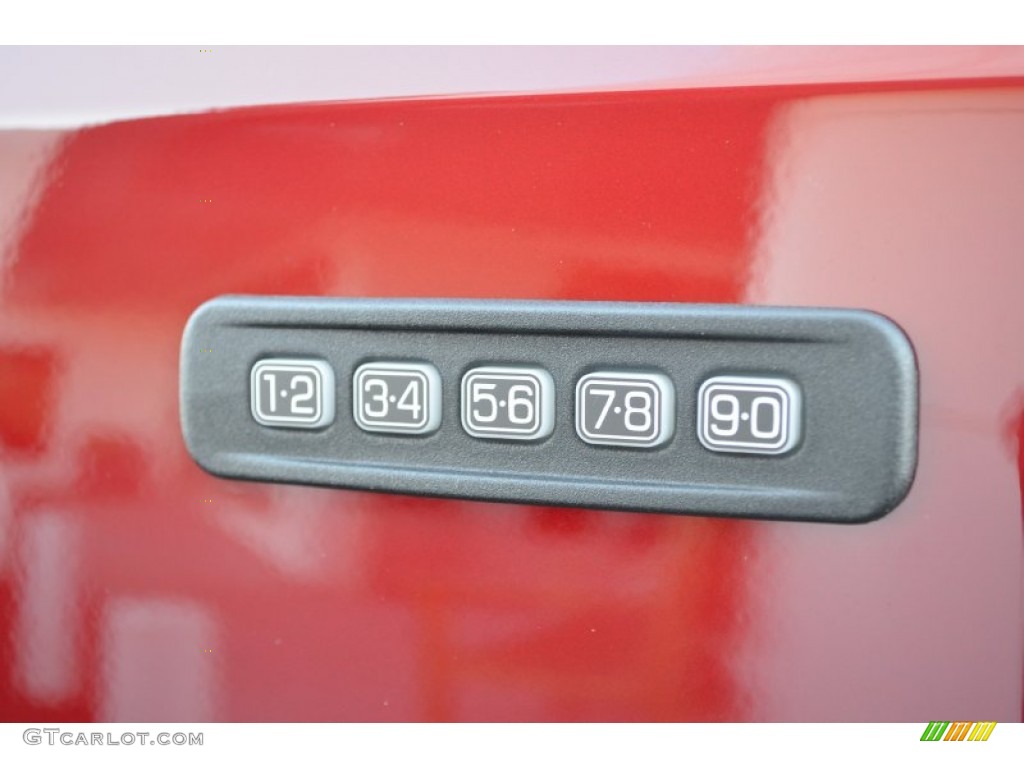 2014 F350 Super Duty Platinum Crew Cab 4x4 - Ruby Red Metallic / Platinum Black Leather photo #16