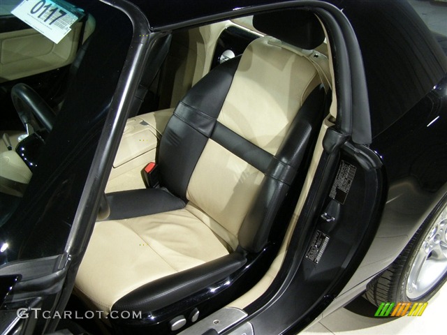 2001 BMW Z8, Black / Black/Beige, Drivers Seat 2001 BMW Z8 Roadster Parts