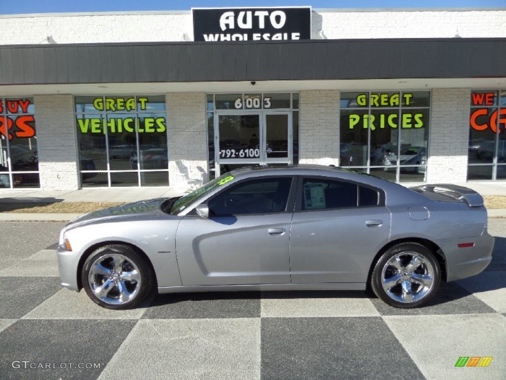 2013 Charger R/T - Billet Silver / Black photo #1