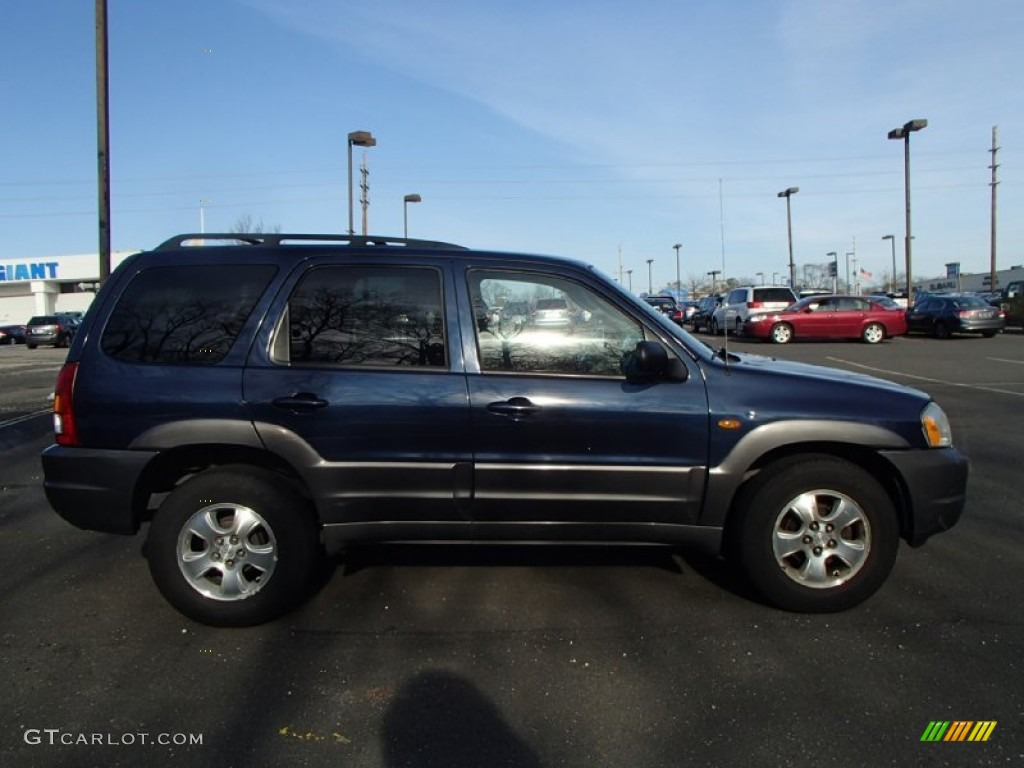 Calypso Blue Metallic 2003 Mazda Tribute LX-V6 4WD Exterior Photo #89500658