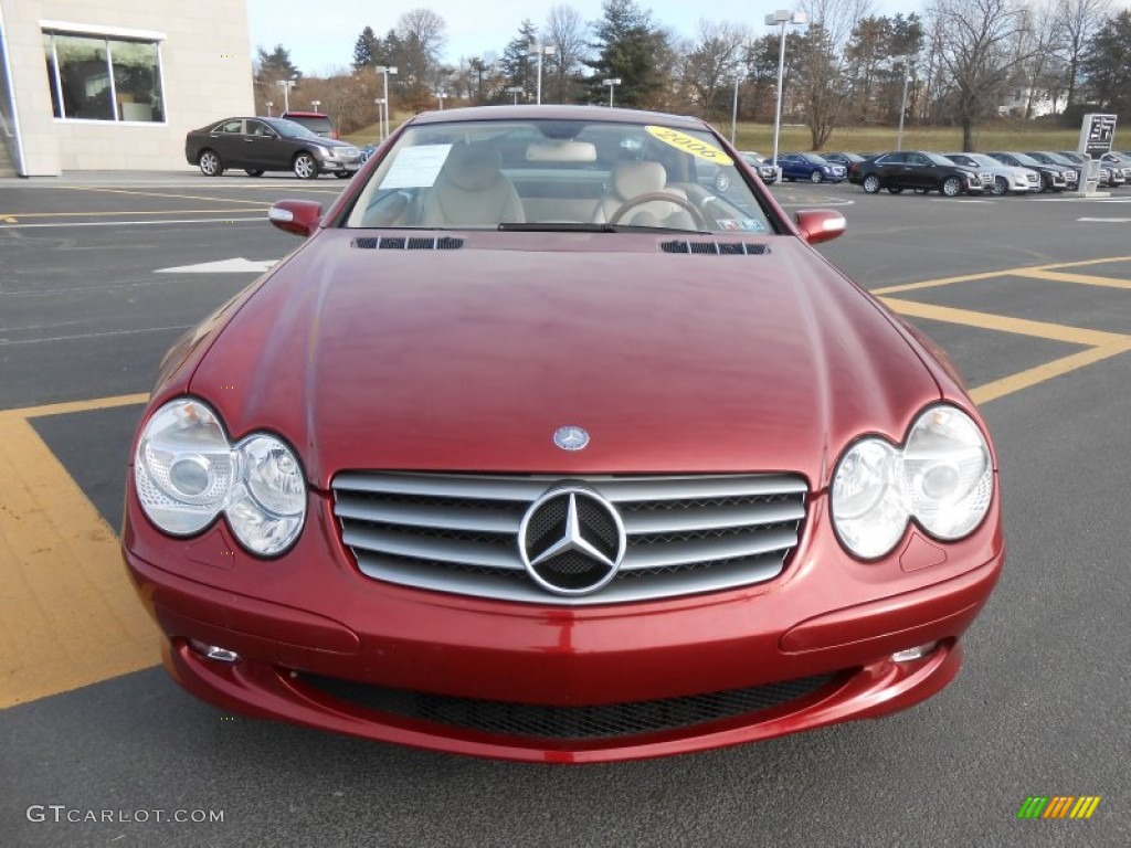 2006 SL 500 Roadster - Firemist Red Metallic / Stone photo #2