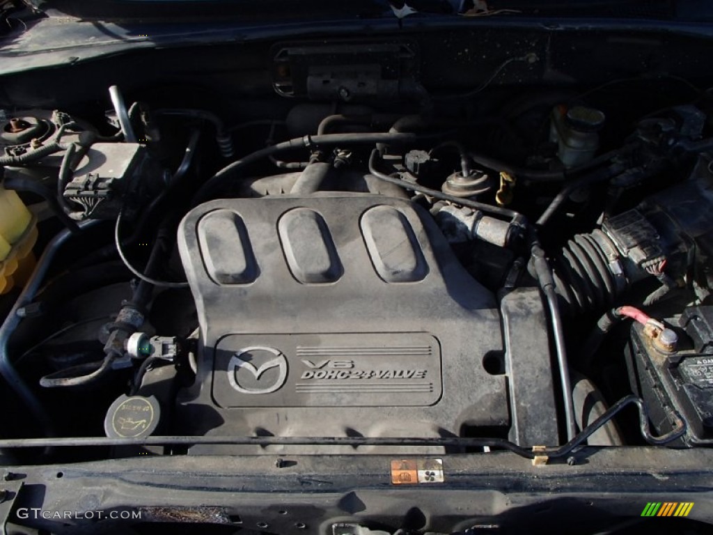 2003 Mazda Tribute LX-V6 4WD 3.0 Liter DOHC 24 Valve V6 Engine Photo #89500993