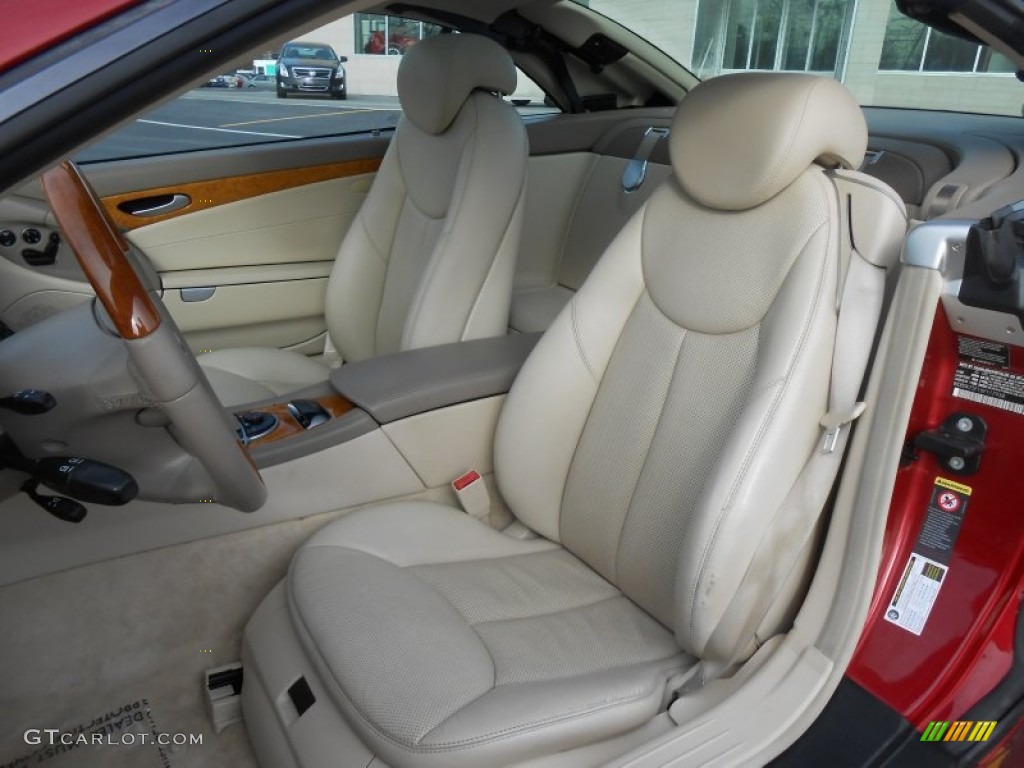 Stone Interior 2006 Mercedes-Benz SL 500 Roadster Photo #89501131