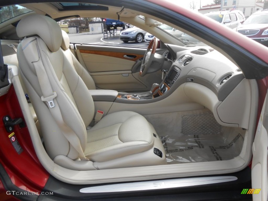 Stone Interior 2006 Mercedes-Benz SL 500 Roadster Photo #89501185