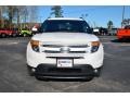 2012 White Suede Ford Explorer Limited  photo #2