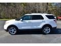 2012 White Suede Ford Explorer Limited  photo #9