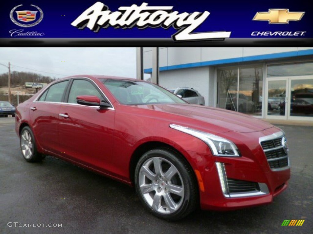 Red Obsession Tintcoat Cadillac CTS