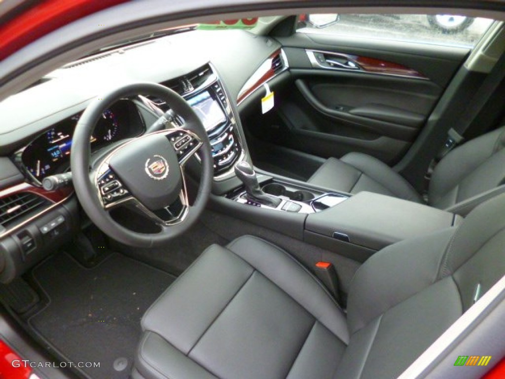 Jet Black/Jet Black Interior 2014 Cadillac CTS Performance Sedan AWD Photo #89503795