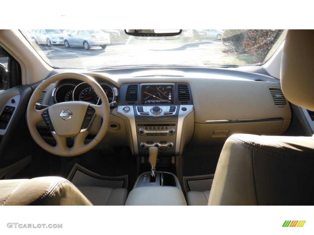 2011 Murano SL AWD - Glacier White Pearl / Beige photo #19