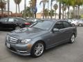 2012 Sapphire Grey Metallic Mercedes-Benz C 250 Sport  photo #5