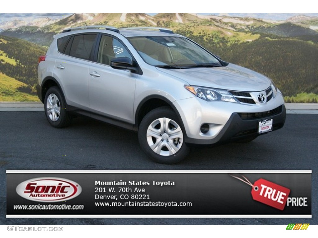 2014 RAV4 LE AWD - Classic Silver Metallic / Ash photo #1