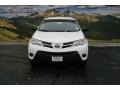 2014 Super White Toyota RAV4 LE AWD  photo #2