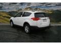 2014 Super White Toyota RAV4 LE AWD  photo #3