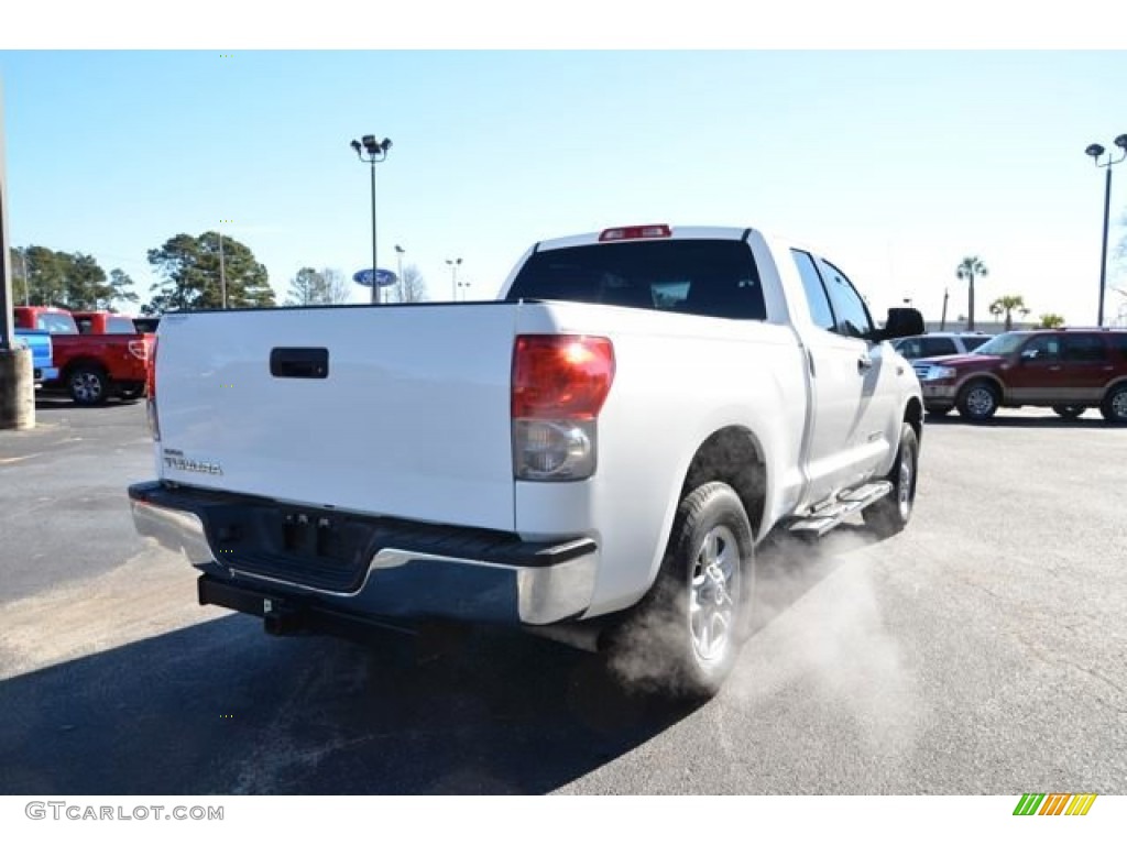 2008 Tundra Double Cab - Super White / Graphite Gray photo #5