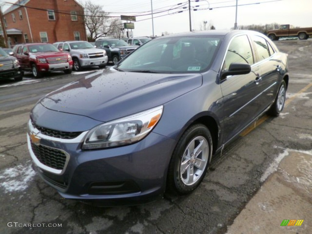 2014 Malibu LS - Atlantis Blue Metallic / Jet Black/Titanium photo #3