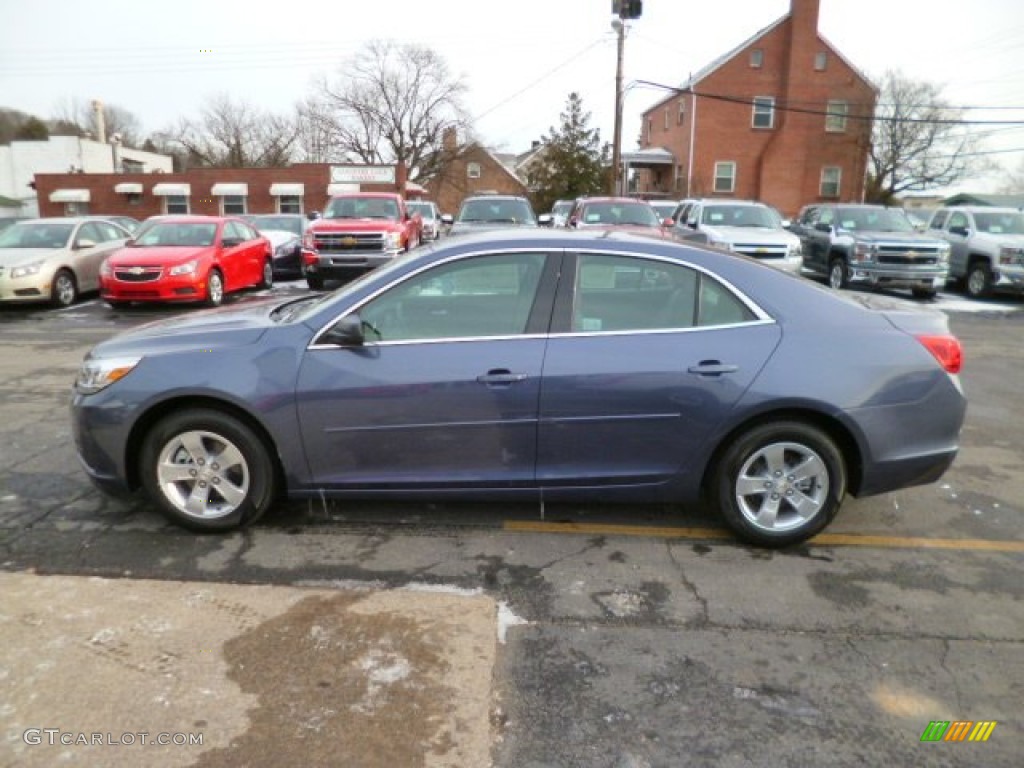 2014 Malibu LS - Atlantis Blue Metallic / Jet Black/Titanium photo #4