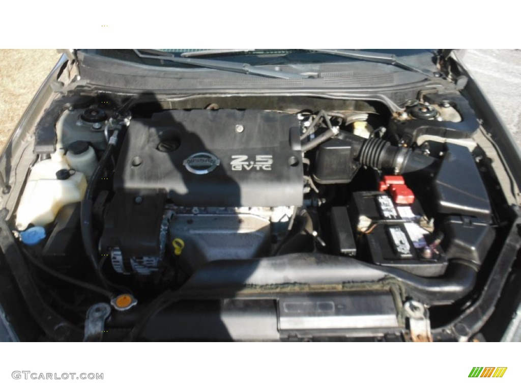 2004 Altima 2.5 S - Polished Pewter / Frost Gray photo #28