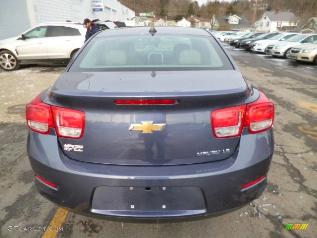 2014 Malibu LS - Atlantis Blue Metallic / Jet Black/Titanium photo #6