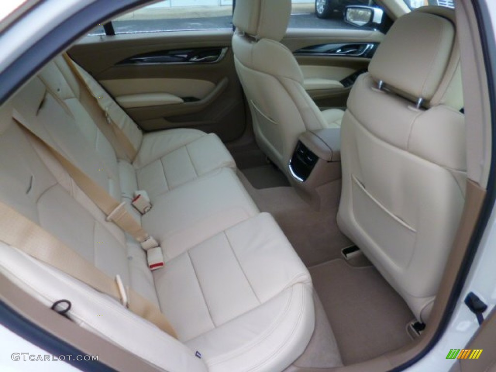 2014 Cadillac CTS Luxury Sedan AWD Rear Seat Photo #89507725