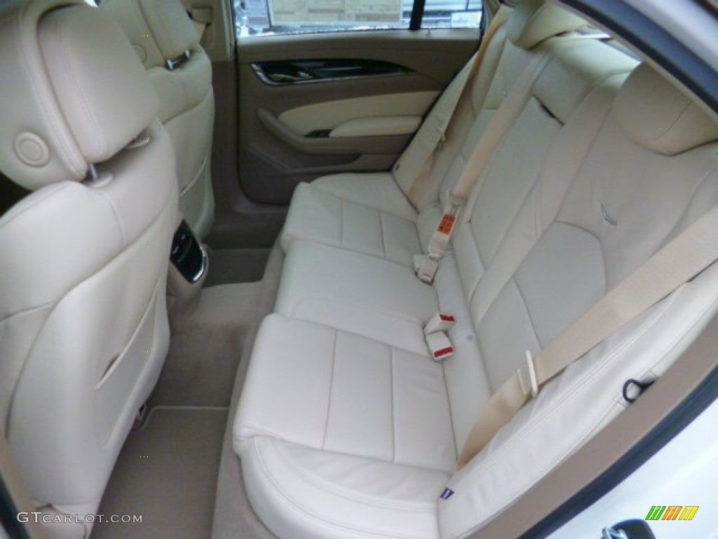 Light Cashmere/Medium Cashmere Interior 2014 Cadillac CTS Luxury Sedan AWD Photo #89507749