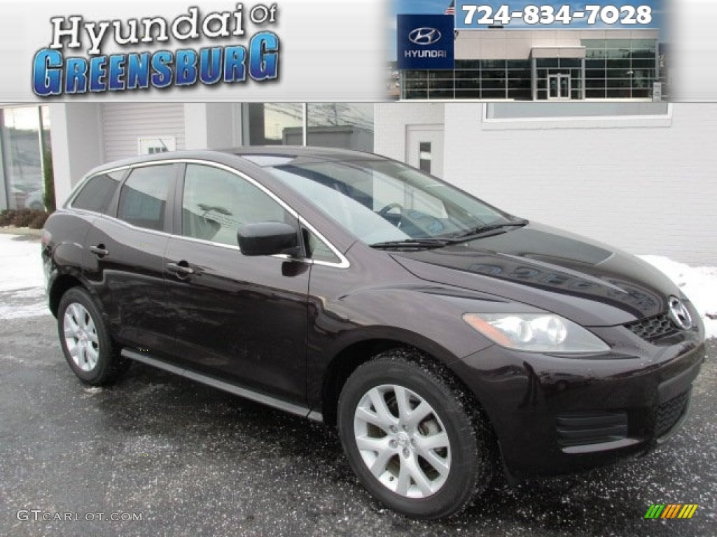 Black Cherry Mica Mazda CX-7