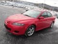 2008 Volcanic Red Mazda MAZDA6 i Touring Sedan  photo #7