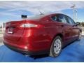 2014 Ruby Red Ford Fusion S  photo #3