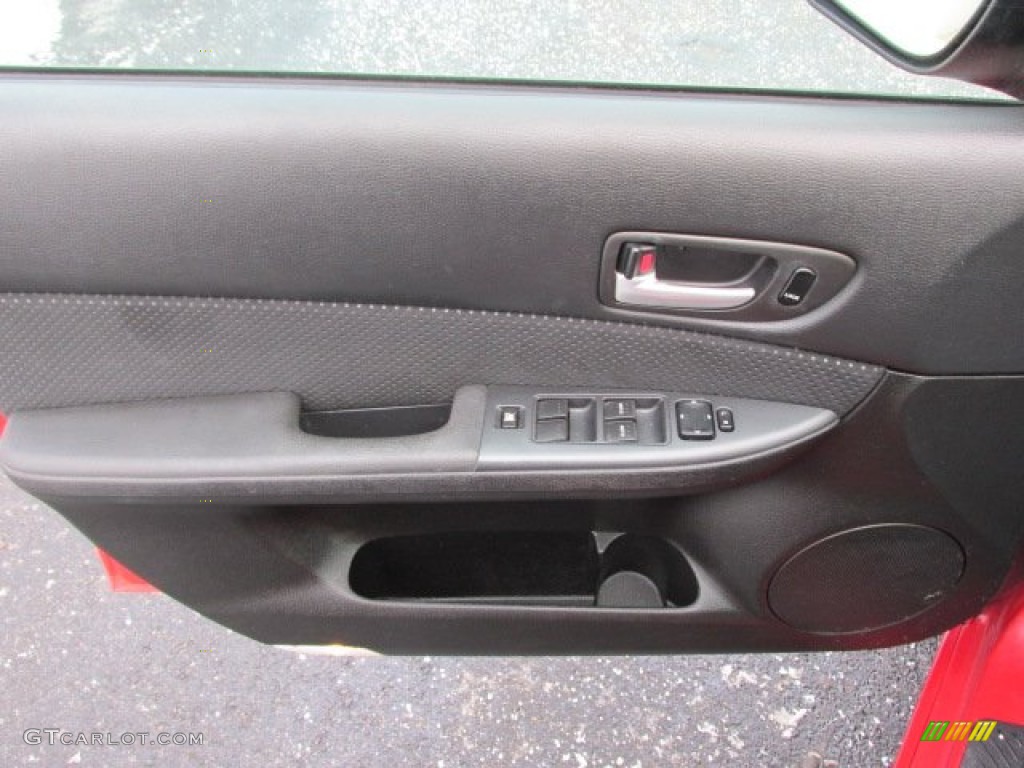 2008 MAZDA6 i Touring Sedan - Volcanic Red / Black photo #12