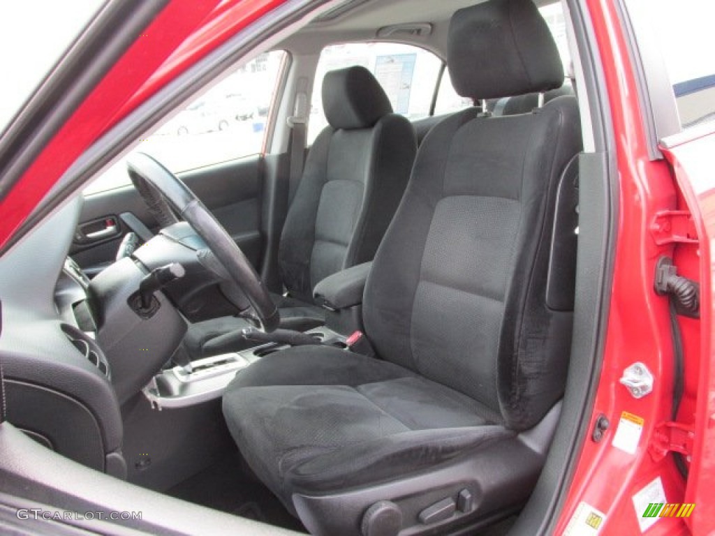 Black Interior 2008 Mazda MAZDA6 i Touring Sedan Photo #89509552