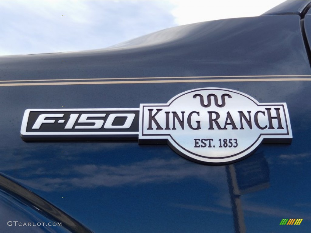 2014 F150 King Ranch SuperCrew 4x4 - Blue Jeans / King Ranch Chaparral/Pale Adobe photo #5