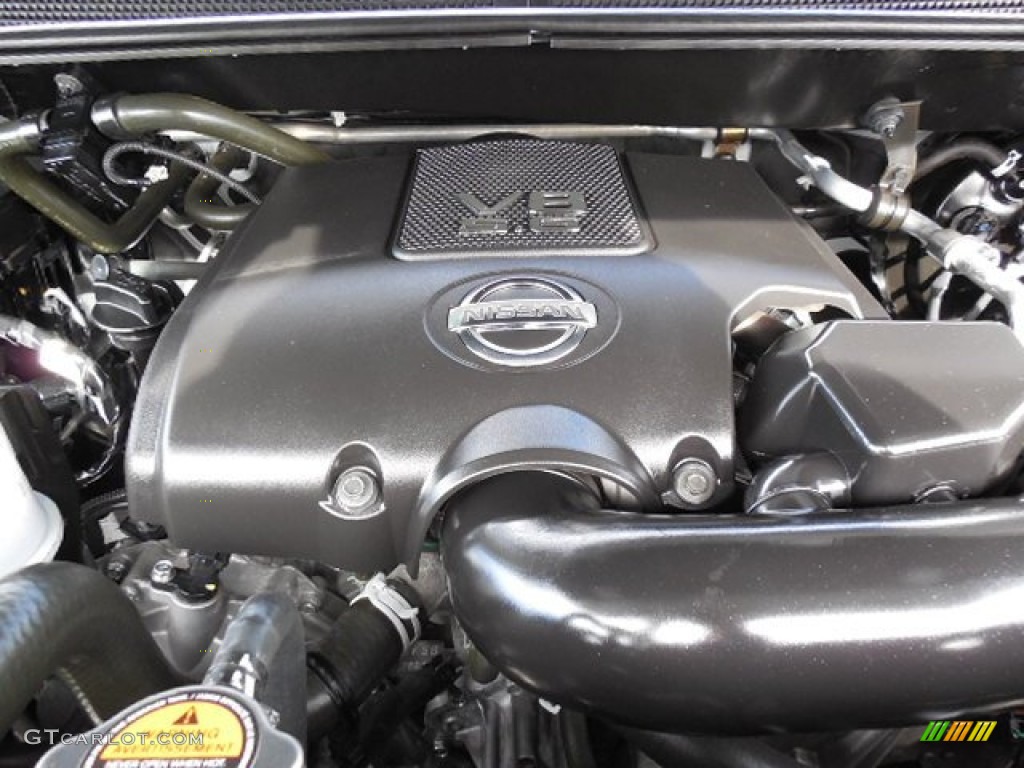 2011 Nissan Titan SL Crew Cab 4x4 Engine Photos